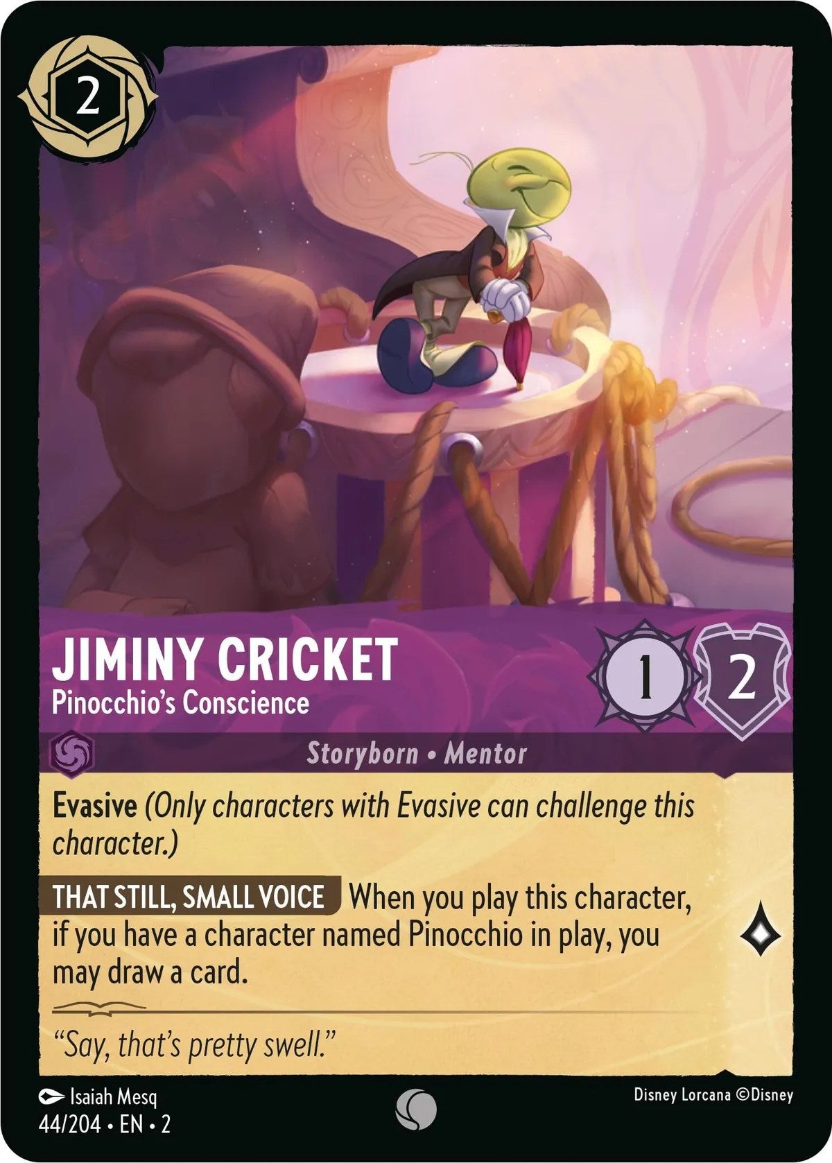 Jiminy Cricket - Pinocchio's Conscience (44/204) [Rise of the Floodborn] | Jack's On Queen