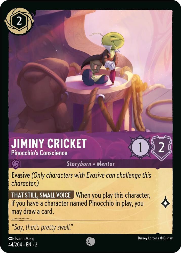 Jiminy Cricket - Pinocchio's Conscience (44/204) [Rise of the Floodborn] | Jack's On Queen