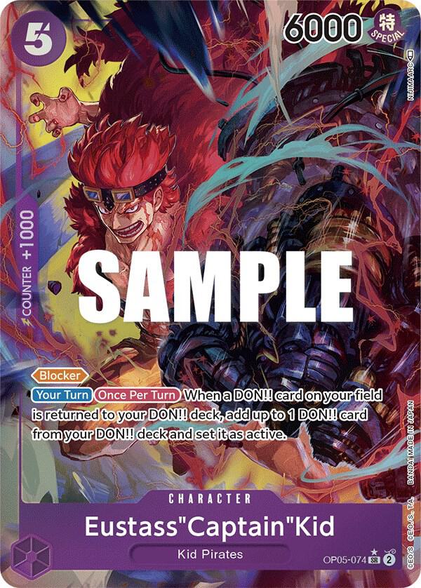 Eustass"Captain"Kid (Alternate Art) (OP05-074) [Awakening of the New Era] | Jack's On Queen
