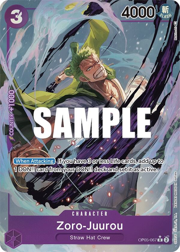 Zoro-Juurou (Alternate Art) (OP05-067) [Awakening of the New Era] | Jack's On Queen
