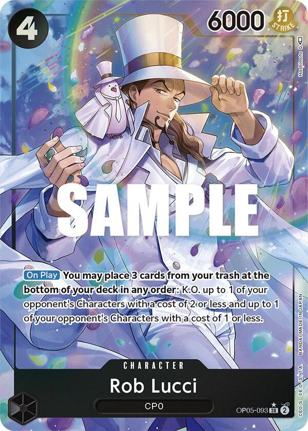 Rob Lucci (093) (Alternate Art) (OP05-093) [Awakening of the New Era] | Jack's On Queen