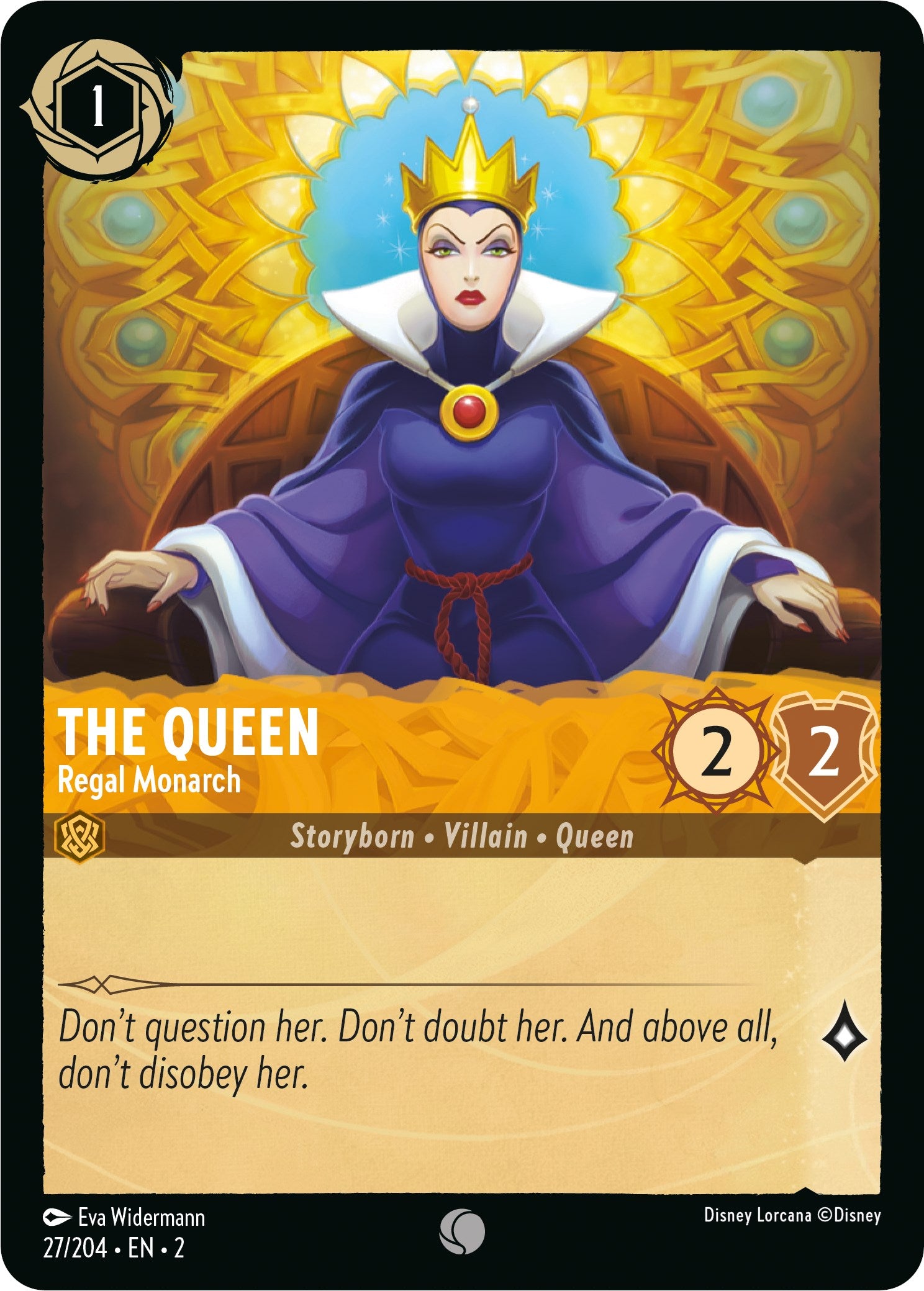 The Queen - Regal Monarch (27/204) [Rise of the Floodborn] | Jack's On Queen