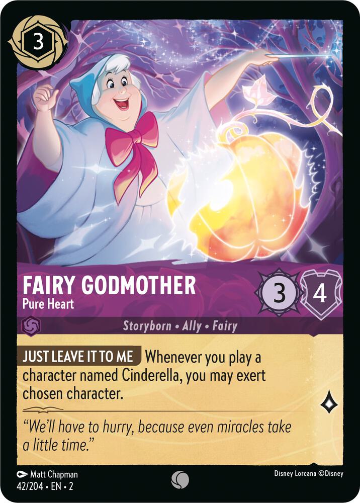 Fairy Godmother - Pure Heart (42/204) [Rise of the Floodborn] | Jack's On Queen