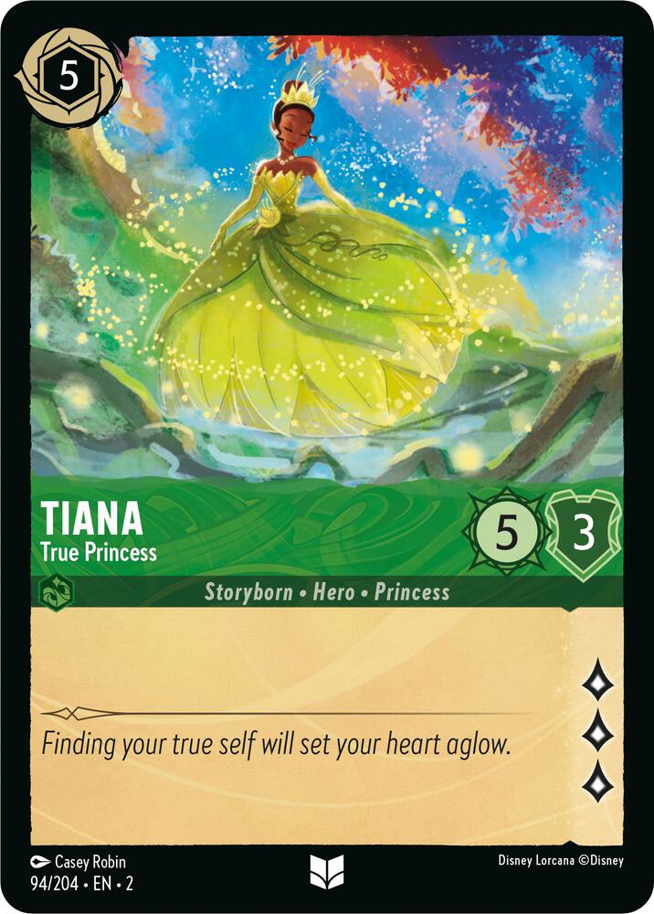 Tiana - True Princess (94/204) [Rise of the Floodborn] | Jack's On Queen