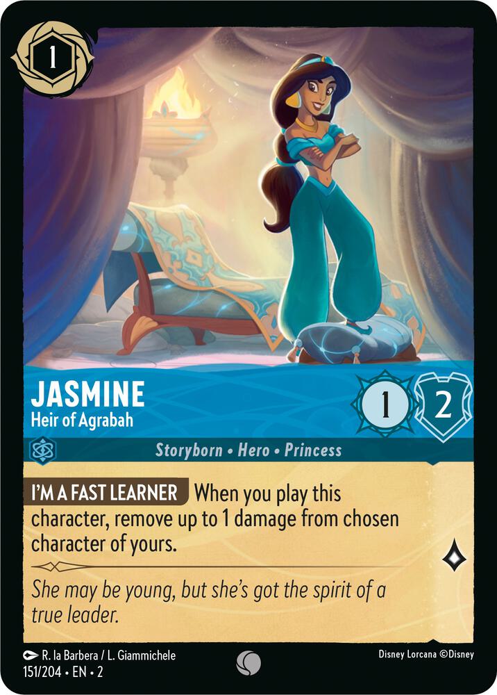 Jasmine - Heir of Agrabah (151/204) [Rise of the Floodborn] | Jack's On Queen