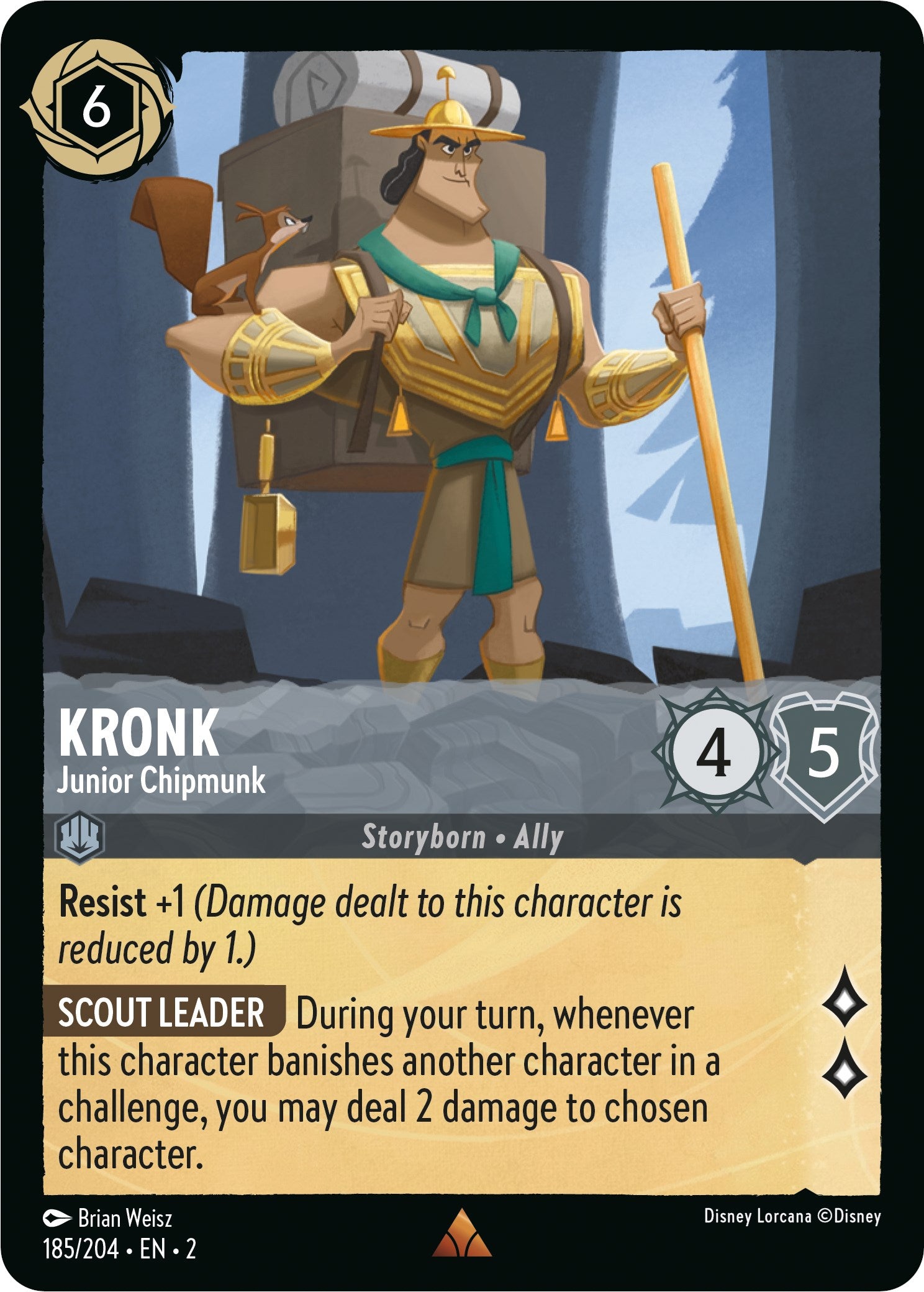 Kronk - Junior Chipmunk (185/204) [Rise of the Floodborn] | Jack's On Queen