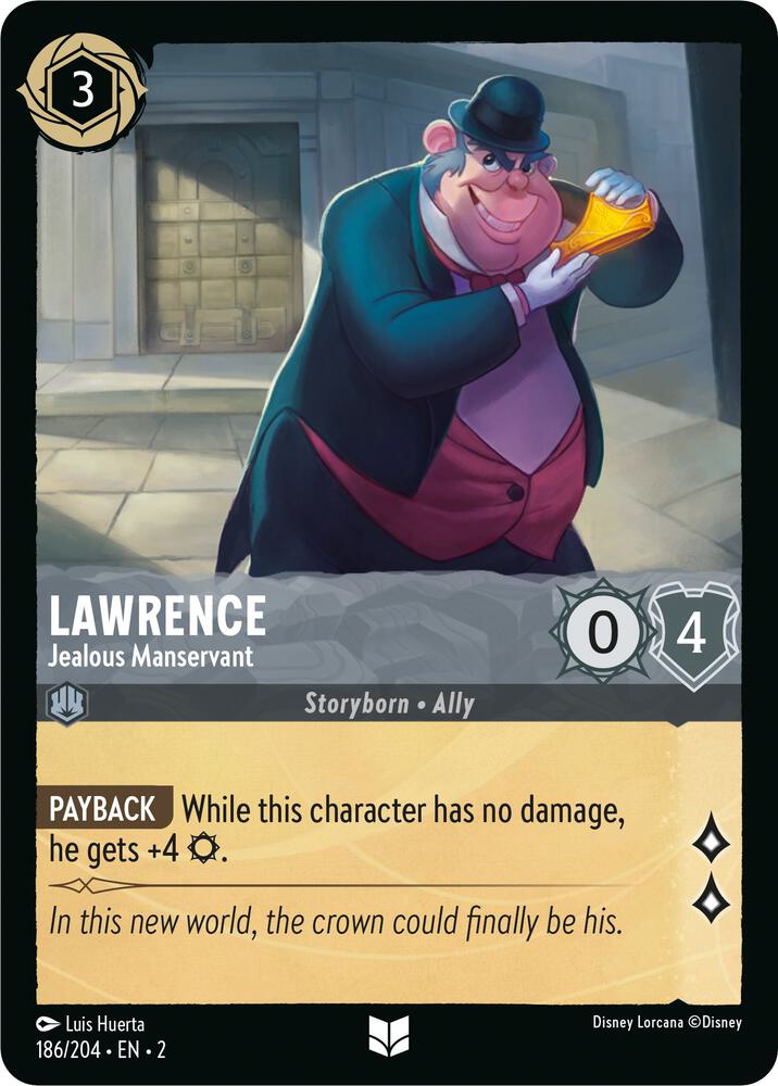 Lawrence - Jealous Manservant (186/204) [Rise of the Floodborn] | Jack's On Queen