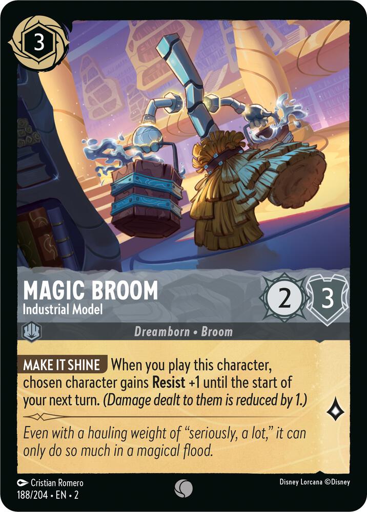 Magic Broom - Industrial Model (188/204) [Rise of the Floodborn] | Jack's On Queen
