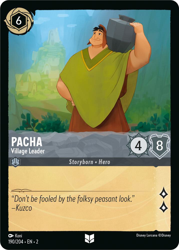 Pacha - Village Leader (190/204) [Rise of the Floodborn] | Jack's On Queen