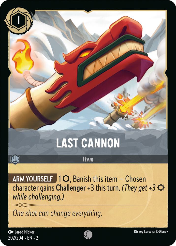 Last Cannon (202/204) [Rise of the Floodborn] | Jack's On Queen