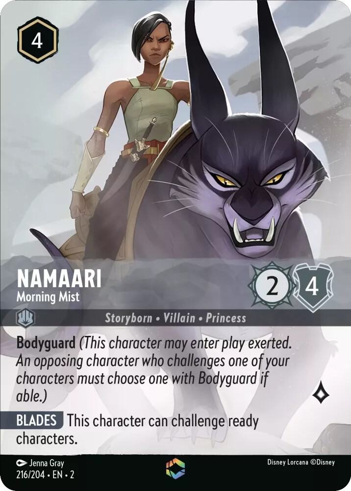 Namaari - Morning Mist (Enchanted) (216/204) [Rise of the Floodborn] | Jack's On Queen