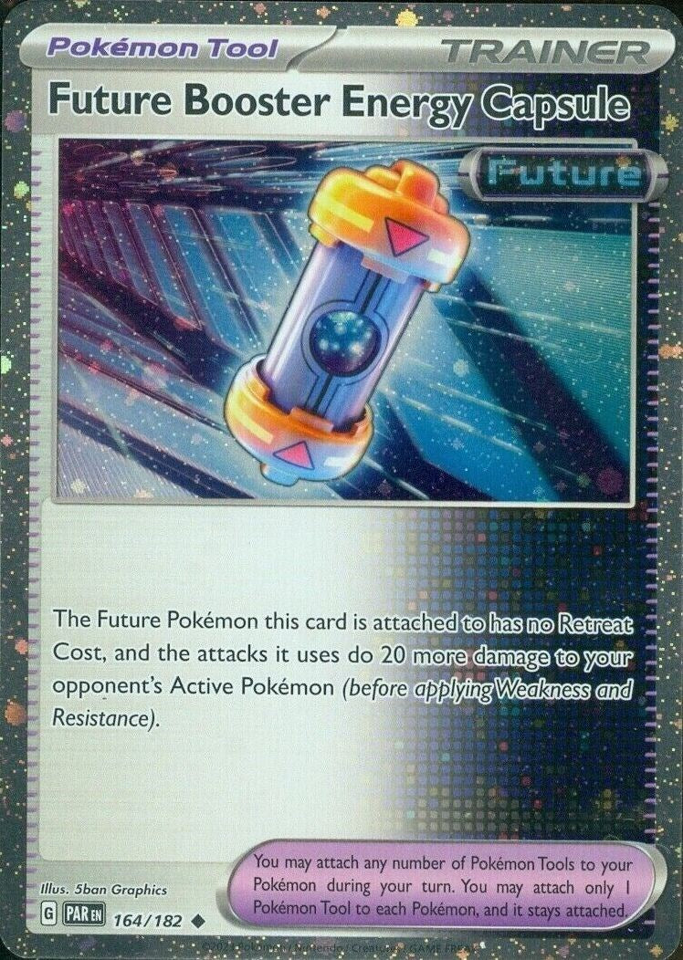 Future Booster Energy Capsule (164/182) (Cosmos Holo) [Scarlet & Violet: Paradox Rift] | Jack's On Queen