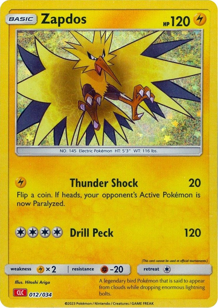 Zapdos [Trading Card Game Classic] | Jack's On Queen