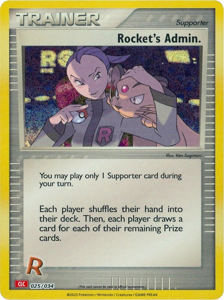 Rocket's Admin. (CLC) [Trading Card Game Classic] | Jack's On Queen