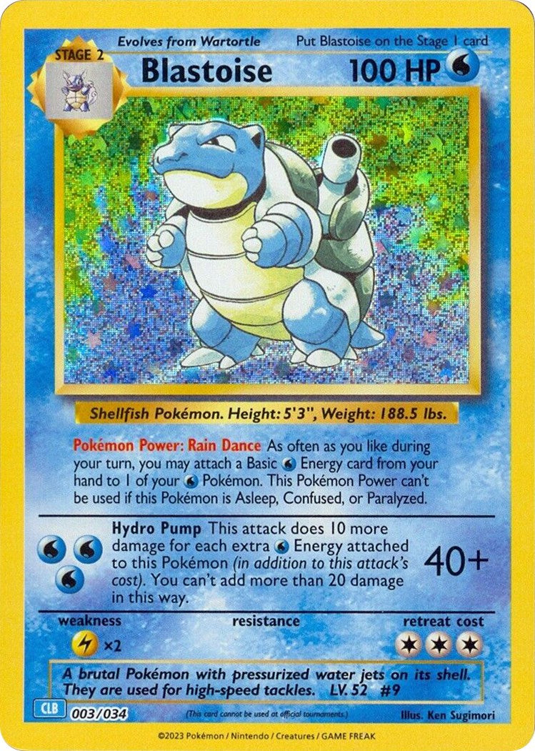 Blastoise [Trading Card Game Classic] | Jack's On Queen