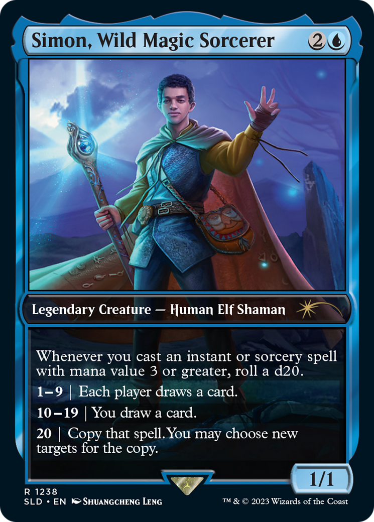 Simon, Wild Magic Sorcerer [Secret Lair Drop Series] | Jack's On Queen