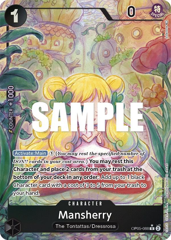 Mansherry (Alternate Art) (OP05-088) [Awakening of the New Era] | Jack's On Queen