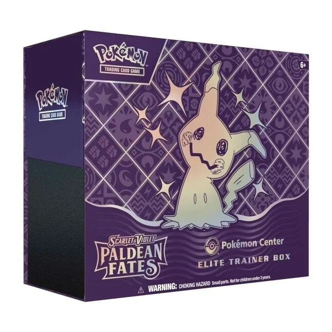 Scarlet & Violet: Paldean Fates - Elite Trainer Box (Pokemon Center Exclusive) | Jack's On Queen