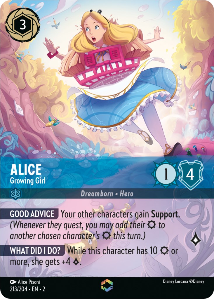 Alice - Growing Girl (Enchanted) (213/204) [Rise of the Floodborn] | Jack's On Queen