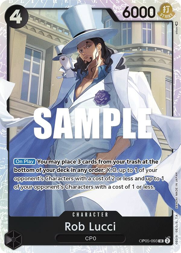 Rob Lucci (093) (OP05-093) [Awakening of the New Era] | Jack's On Queen