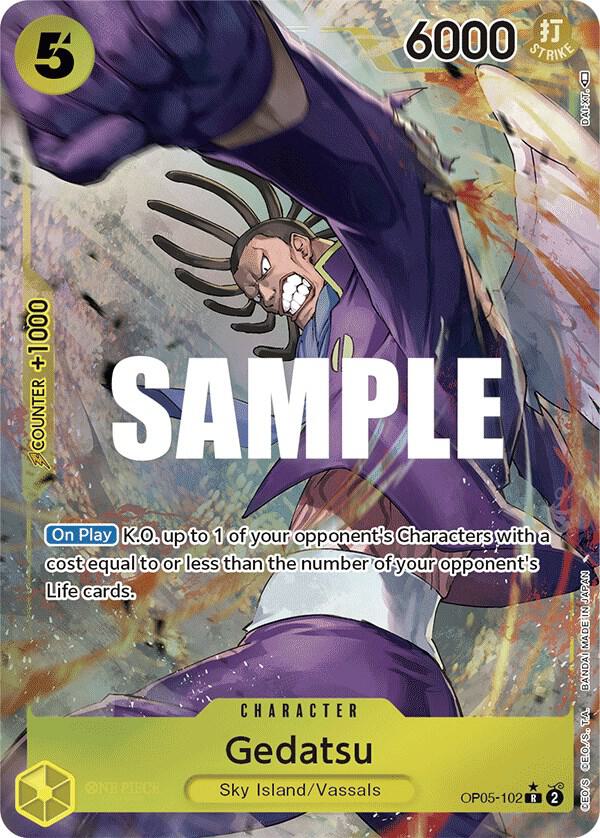 Gedatsu (Alternate Art) (OP05-102) [Awakening of the New Era] | Jack's On Queen