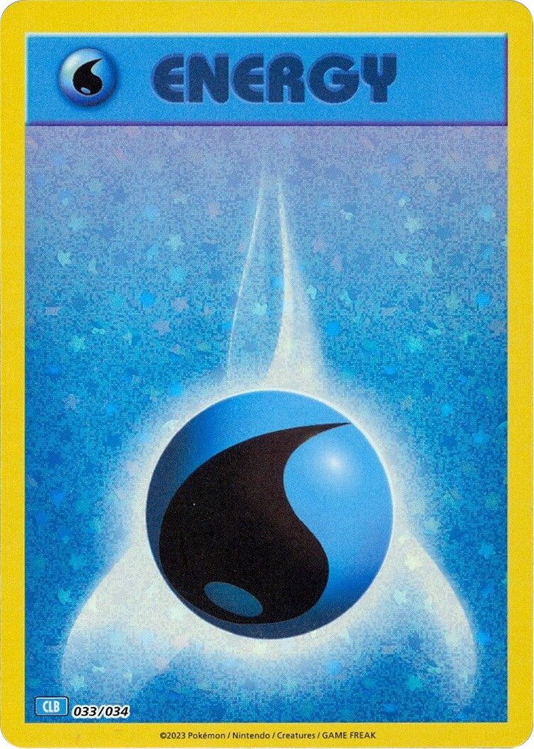 Basic Water Energy [Trading Card Game Classic] | Jack's On Queen