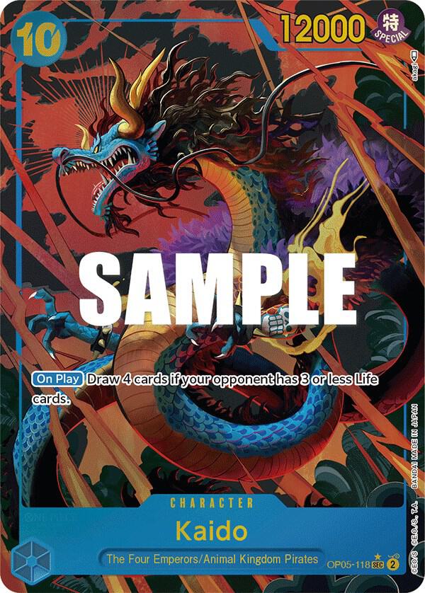 Kaido (118) (Alternate Art) (OP05-118) [Awakening of the New Era] | Jack's On Queen
