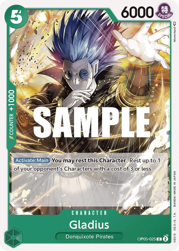 Gladius (OP05-025) [Awakening of the New Era] | Jack's On Queen