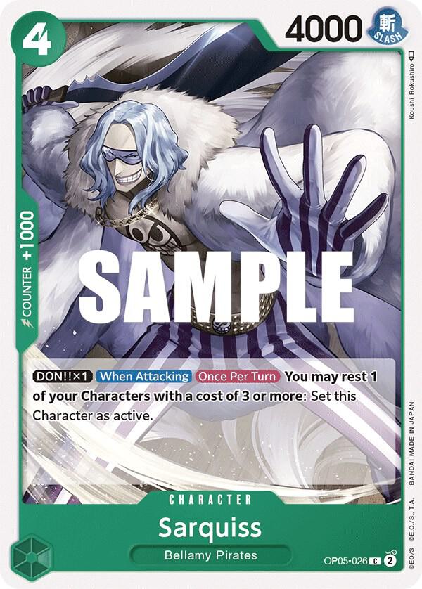 Sarquiss (OP05-026) [Awakening of the New Era] | Jack's On Queen