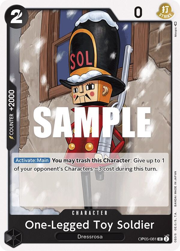 One-Legged Toy Soldier (OP05-081) [Awakening of the New Era] | Jack's On Queen