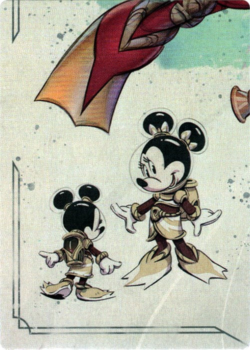 Minnie Mouse - Wide-Eyed Diver Puzzle Insert (Bottom Left) [Rise of the Floodborn] | Jack's On Queen
