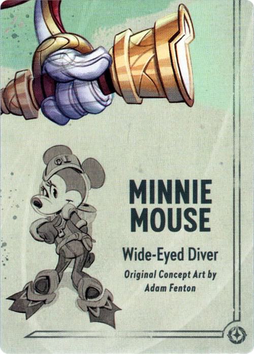 Minnie Mouse - Wide-Eyed Diver Puzzle Insert (Bottom Right) [Rise of the Floodborn] | Jack's On Queen