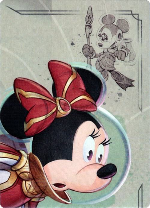Minnie Mouse - Wide-Eyed Diver Puzzle Insert (Top Right) [Rise of the Floodborn] | Jack's On Queen