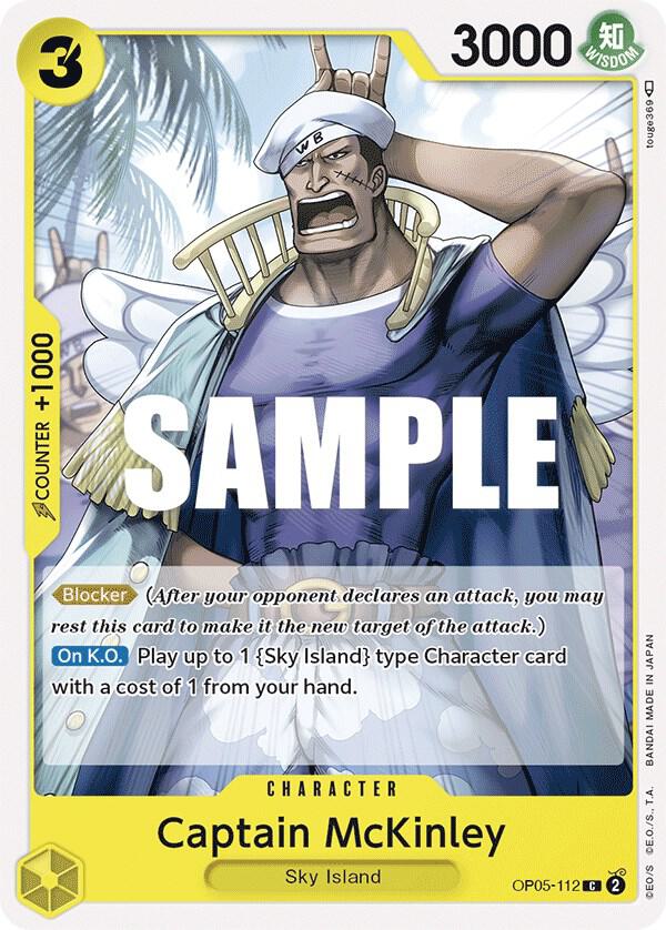 Captain McKinley (OP05-112) [Awakening of the New Era] | Jack's On Queen