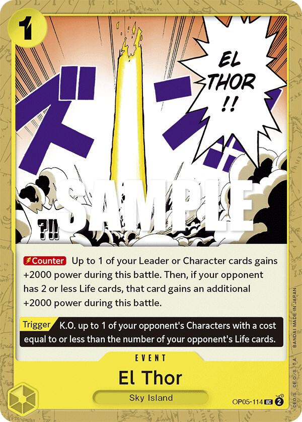 El Thor (OP05-114) [Awakening of the New Era] | Jack's On Queen