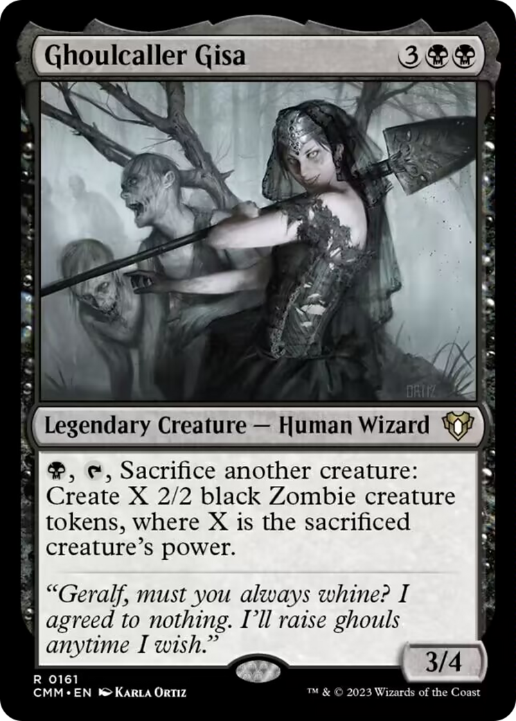 Ghoulcaller Gisa [Commander Masters] | Jack's On Queen