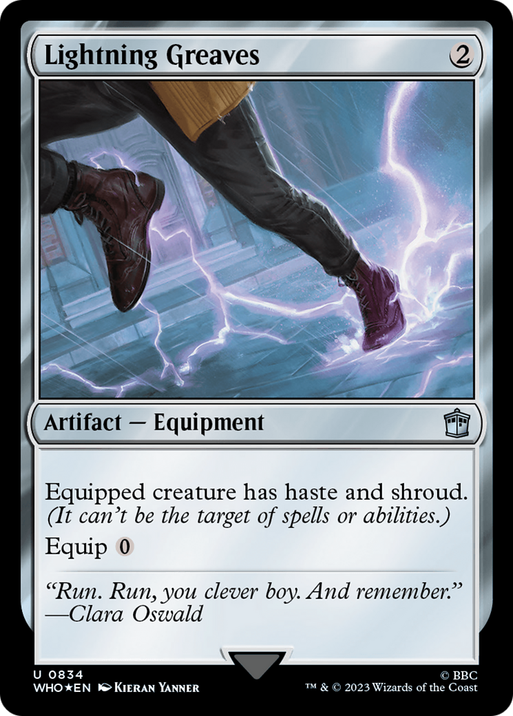 Lightning Greaves (Surge Foil) [Doctor Who] | Jack's On Queen