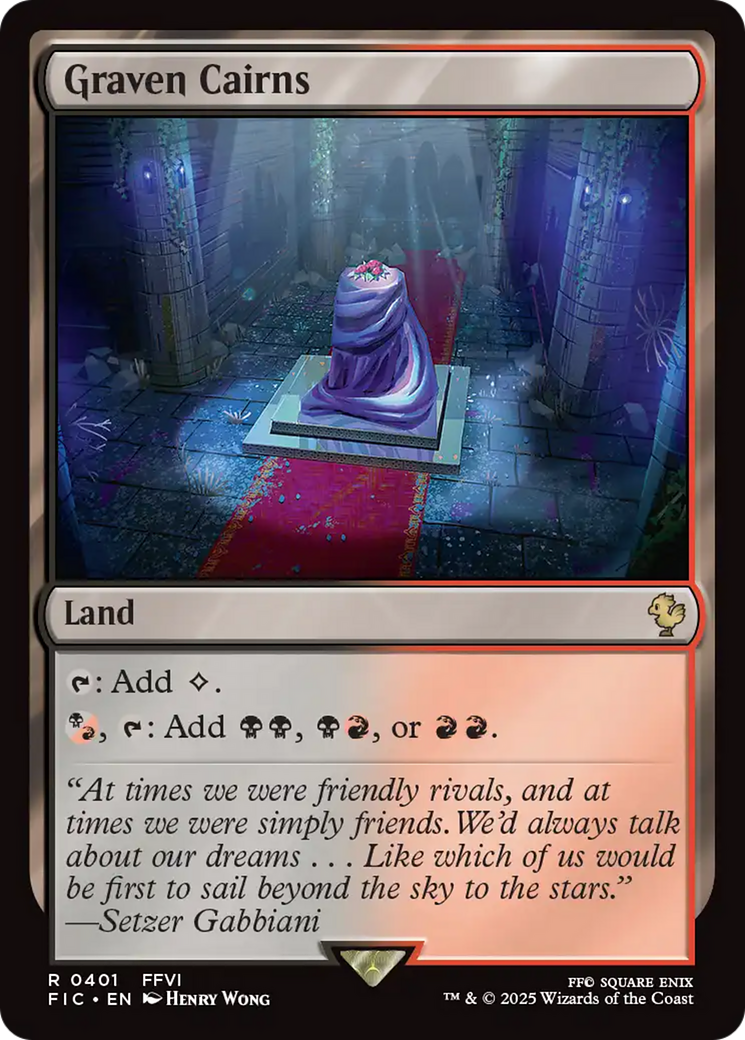 Graven Cairns [FINAL FANTASY Commander] | Jack's On Queen