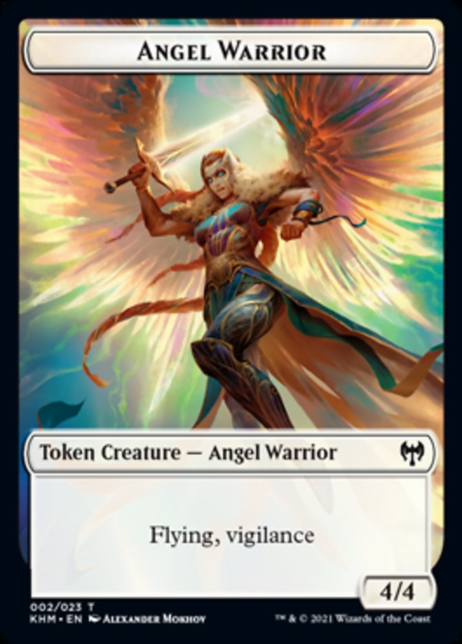 Angel Warrior Token [Kaldheim Tokens] | Jack's On Queen