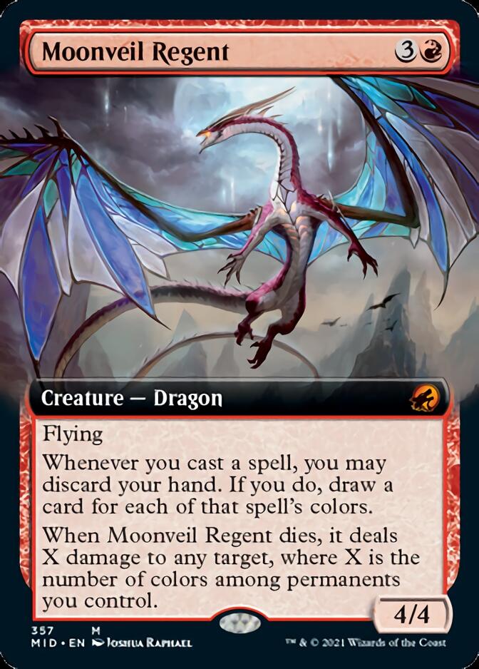 Moonveil Regent (Extended Art) [Innistrad: Midnight Hunt] | Jack's On Queen