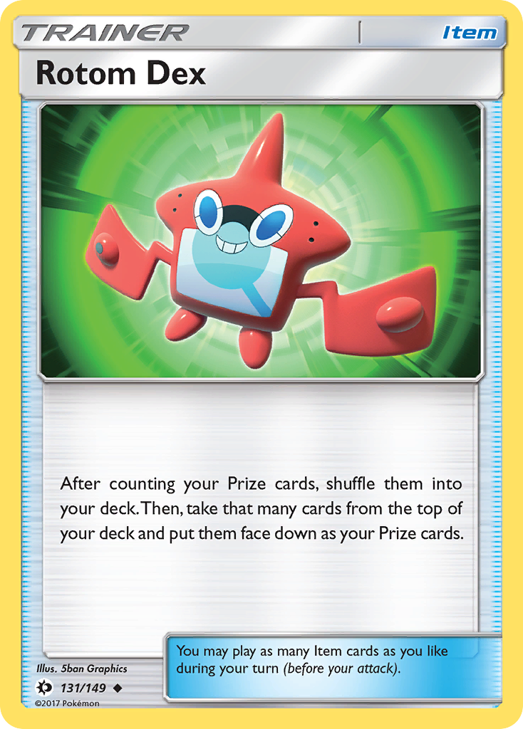 Rotom Dex (131/149) [Sun & Moon: Base Set] | Jack's On Queen