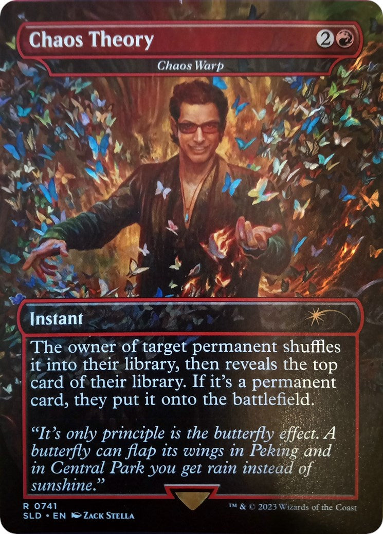 Chaos Theory - Chaos Warp (Rainbow Foil) [Secret Lair Drop Series] | Jack's On Queen