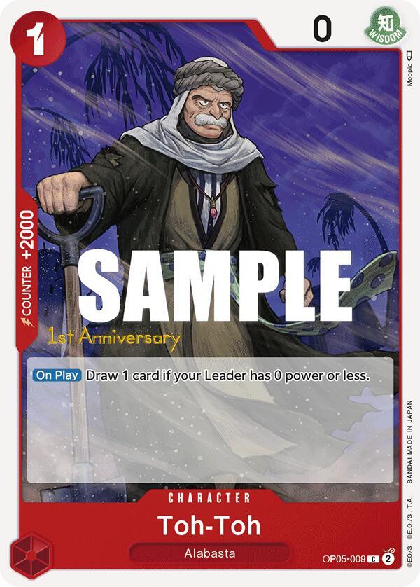 Toh-Toh (OP05-009) [Awakening of the New Era: 1st Anniversary Tournament Cards] | Jack's On Queen