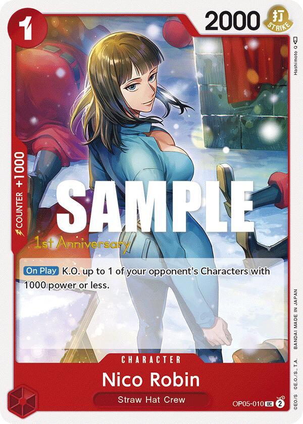 Nico Robin (OP05-010) [Awakening of the New Era: 1st Anniversary Tournament Cards] | Jack's On Queen