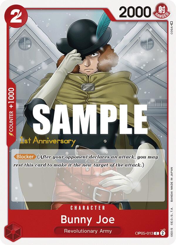 Bunny Joe (OP05-013) [Awakening of the New Era: 1st Anniversary Tournament Cards] | Jack's On Queen