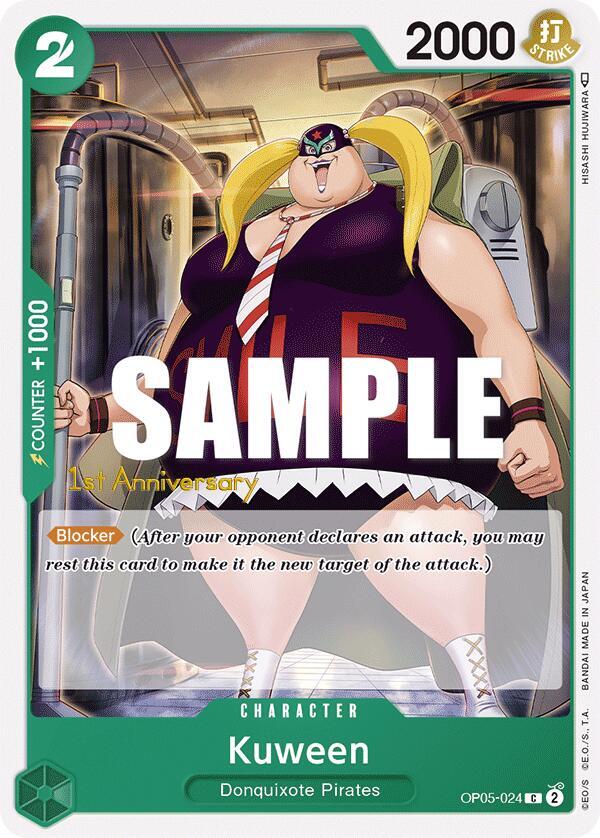 Kuween (OP05-024) [Awakening of the New Era: 1st Anniversary Tournament Cards] | Jack's On Queen