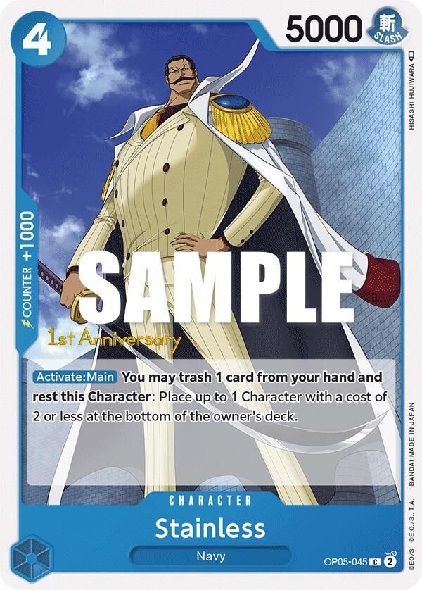 Stainless (OP05-045) [Awakening of the New Era: 1st Anniversary Tournament Cards] | Jack's On Queen