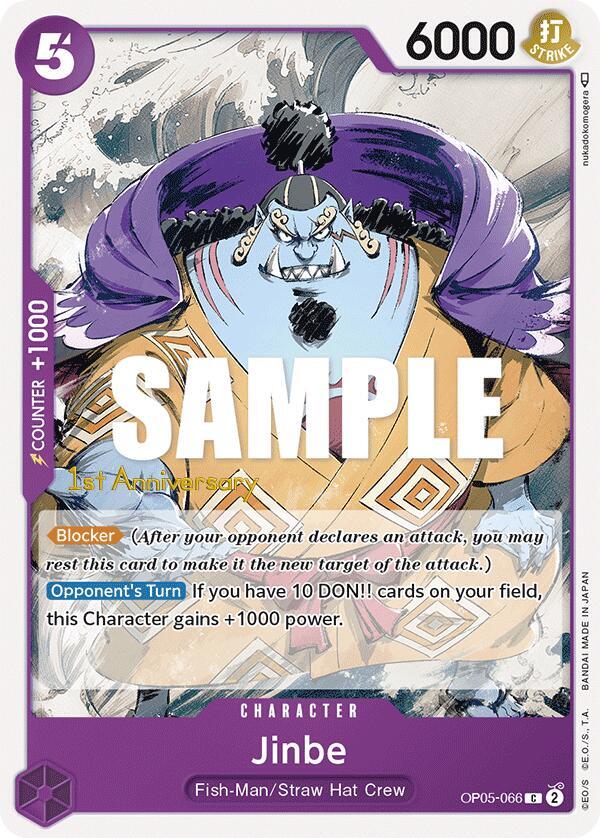 Jinbe (OP05-066) [Awakening of the New Era: 1st Anniversary Tournament Cards] | Jack's On Queen