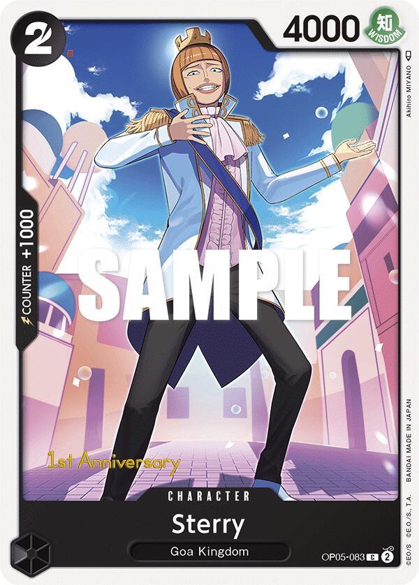 Sterry (OP05-083) [Awakening of the New Era: 1st Anniversary Tournament Cards] | Jack's On Queen