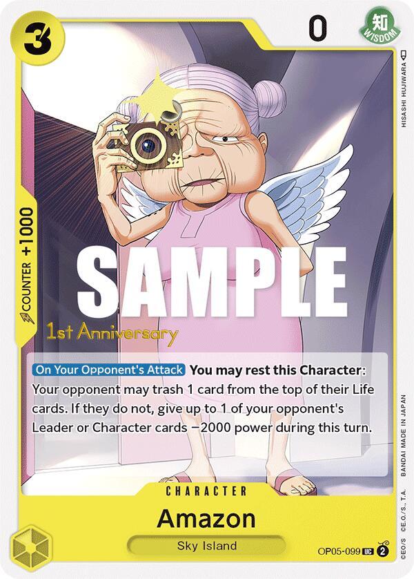 Amazon (OP05-099) [Awakening of the New Era: 1st Anniversary Tournament Cards] | Jack's On Queen